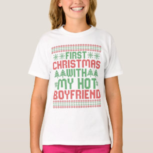 Erste Weihnachten mit meinem Hot Boy Friend Sweate T-Shirt