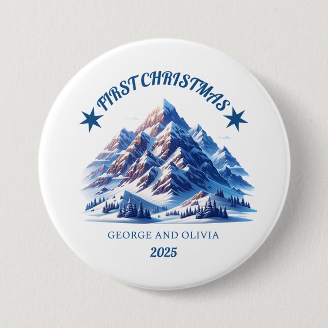 Erste Weihnachten von George und Olivia Button (Vorderseite)