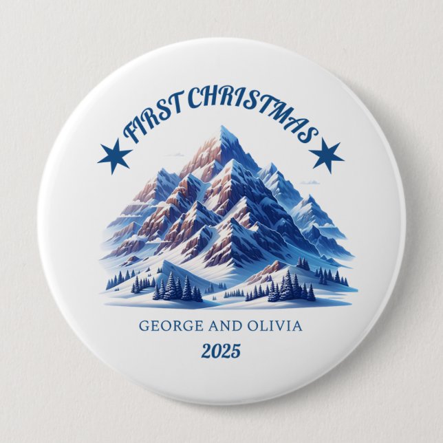 Erste Weihnachten von George und Olivia Button (Vorderseite)