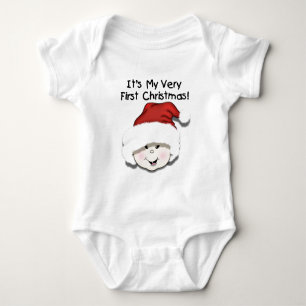 Erste Weihnachts-Asiatische Baby-Shirts und Gesche Baby Strampler