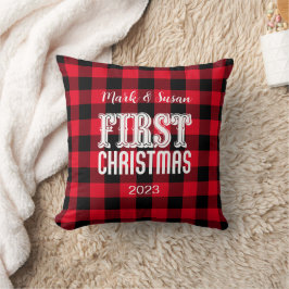 Erste Weihnachtsbaumkissen für Paar Kissen