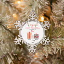 Erste Weihnachtsfamilie von drei Keepake
