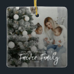 Erste Weihnachtsfeier Adoptiert Keramik Ornament<br><div class="desc">Diese Familienferien sind perfekt für einen personalisierten Urlaub.</div>