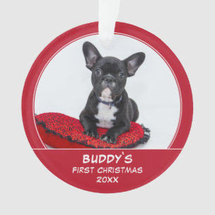 Erste Welpen Weihnachten Personalisierte Haustiere Ornament
