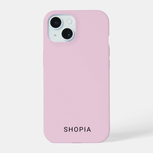 Erstelle Dein Eigener iPhone-Case iPhone 15 Hülle (Rückseite)