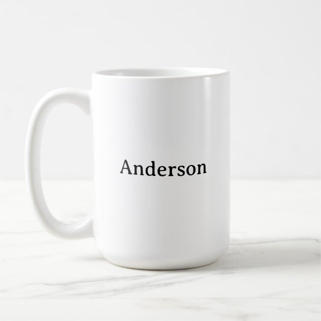 Erstelle Dein Eigenes 0,45 l Klassiker Kaffeetasse (Links)