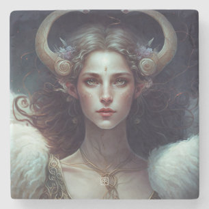 Erstelle Dein eigenes Aries-Sonnenzeichen-Zodiak-G Steinuntersetzer