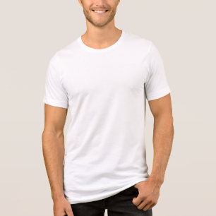 Erstelle dein eigenes benutzerdefiniertes Weiß Tri-Blend Shirt