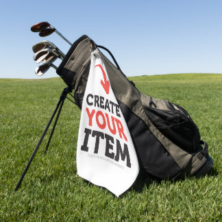 ERSTELLE-DEIN-EIGENES DIY Benutzerdefiniert Lade d Golfhandtuch