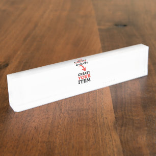 ERSTELLE-DEIN-EIGENES DIY Benutzerdefiniert Lade d Namensplakette