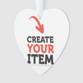 ERSTELLE-DEIN-EIGENES DIY Benutzerdefiniertes Uplo Ornament