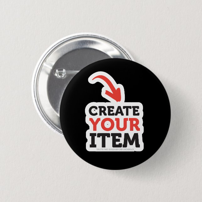 ERSTELLE-DEIN-EIGENES DIY Maßgeschneiderter Bachel Button (Vorne & Hinten)