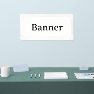 Erstelle Dein eigenes einfaches maßgeschneidertes Banner