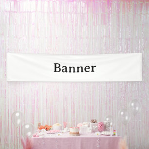 Erstelle Dein eigenes einfaches maßgeschneidertes Banner