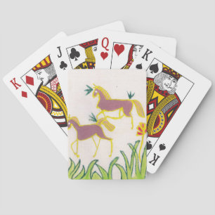 Erstelle Dein Eigenes Einhorn Flora Power Süße Äst Spielkarten