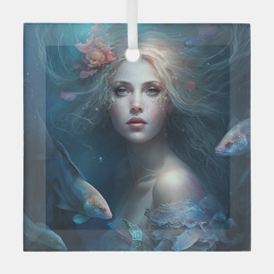 Erstelle Dein eigenes Fische-Sonnenzeichen-Zodiaku Ornament Aus Glas