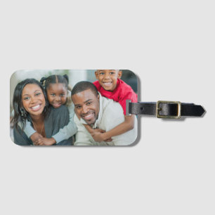 Erstelle Dein eigenes Foto individuelles Bild DIY Gepäckanhänger
