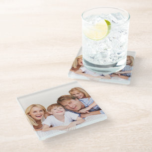 Erstelle Dein eigenes Foto individuelles Bild DIY Glasuntersetzer