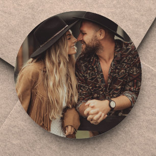 Erstelle Dein eigenes Foto Runder Aufkleber