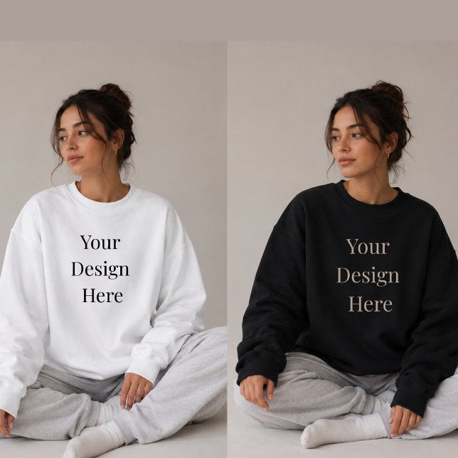 Erstelle Dein eigenes gemütliches Oversized-Modell Sweatshirt (Von Creator hochgeladen)