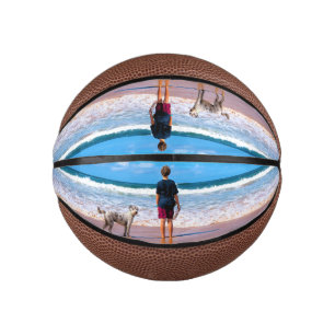 Erstelle Dein eigenes Haustier-Foto-Basketball-Ges Mini Basketball