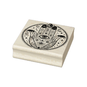 Erstelle Dein eigenes himmlisches spirituelles Ham Gummistempel