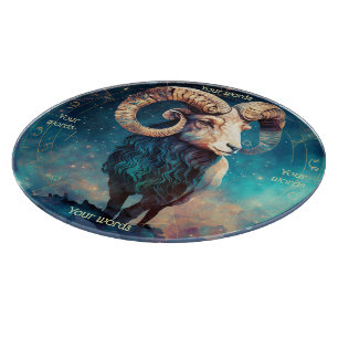 Erstelle Dein eigenes himmlisches Widder-Glas-Alta Schneidebrett