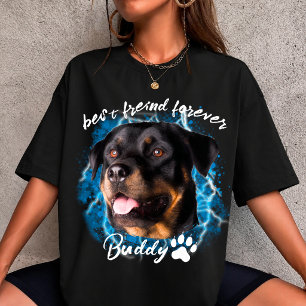 Erstelle dein eigenes Hund Haustier Foto Tier indi T-Shirt