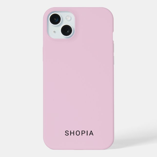 Erstelle Dein eigenes iPhone-Case iPhone 15 Plus Hülle (Rückseite)