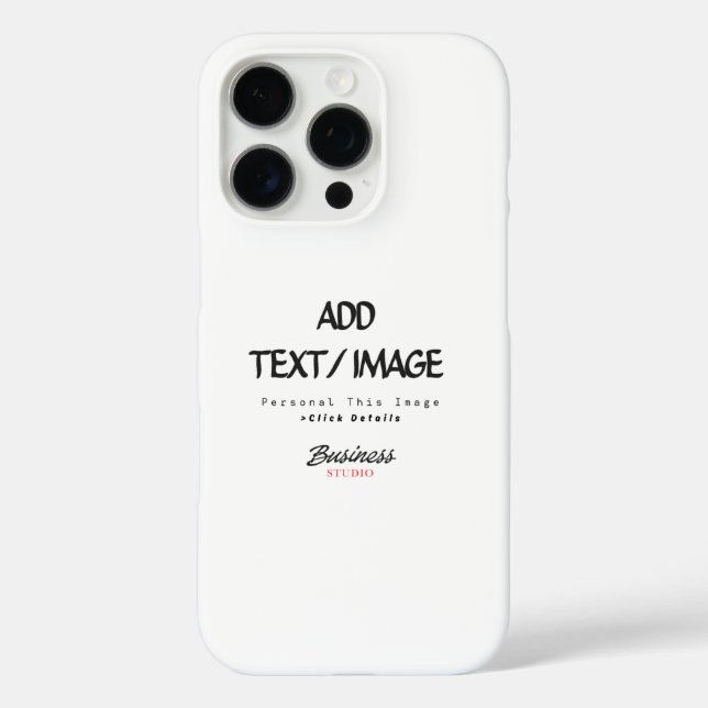 Erstelle Dein eigenes iPhone-Case iPhone 16 Pro Hülle (Rückseite)