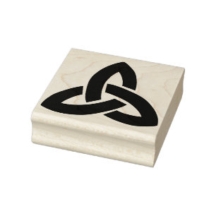 Erstelle Dein eigenes keltisches Knoten-Triquetra Gummistempel