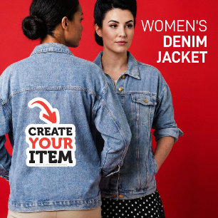 ERSTELLE-DEIN-EIGENES Maßgeschneidertes Design Tea Jeansjacke