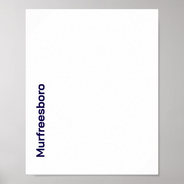 Erstelle Dein eigenes mattes Poster (Vorne)
