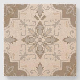Erstelle Dein eigenes mediterranes Florales Winter Steinuntersetzer