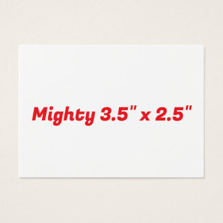 Erstelle Dein eigenes Mighty, 3,5" x 2,5"