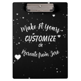 Erstelle Dein eigenes modernes Marken-Clipboards Klemmbrett