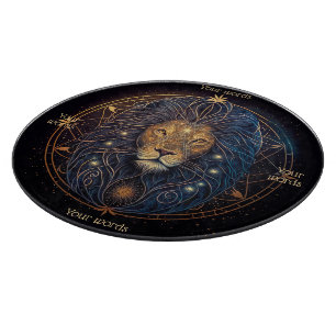 Erstelle Dein eigenes mystisches Leo-Glas-Altarbre Schneidebrett