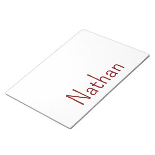 Erstelle dein eigenes Notizbuch Notizblock