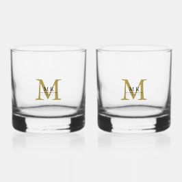 Erstelle Dein eigenes personalisiertes Monogramm, Whiskyglas