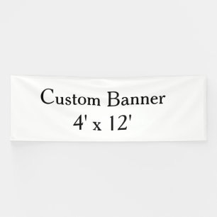 Erstelle dein eigenes personalisiertes Vinyl 1,2 m Banner