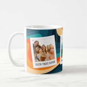Erstelle Dein eigenes Retro-3-Foto Kaffeetasse