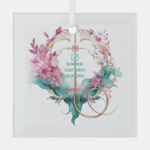 Erstelle Dein Eigenes Schönes Schütze-Sternzeichen Ornament Aus Glas