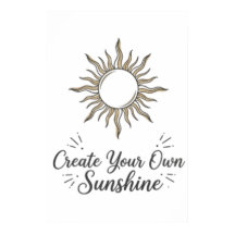Erstelle Dein Eigenes Sonnenschein Boho Sonnenpost