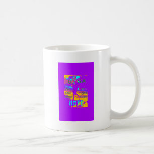 Erstelle dein eigenes USA Hoffe wir sind stärker z Kaffeetasse
