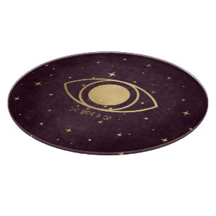 Erstelle Dein Eigenes Wein & Gold Celestiales Magi Schneidebrett