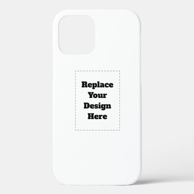 Erstelle dein eigenes Weiß Case-Mate iPhone Hülle (Rückseite)