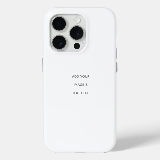 Erstelle Dein eigenes Weiß Case-Mate iPhone Hülle (Rückseite)