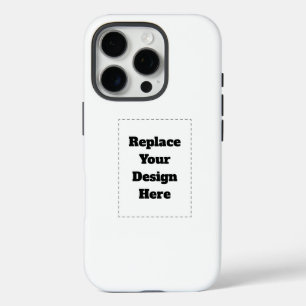 Erstelle dein eigenes Weiß iPhone 16 Pro Hülle