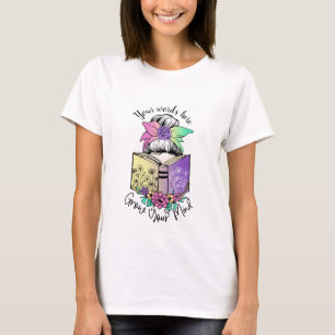 Erstelle Dein Eigenes Werde Dein Geist Buchliebhab T-Shirt