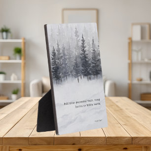 Erstelle Dein Eigenes Zitat Inspirierender Wald Fotoplatte